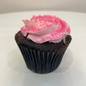 Image of a Healthy Cupcake, uniquely and deliciously decorated to enjoy at your events.